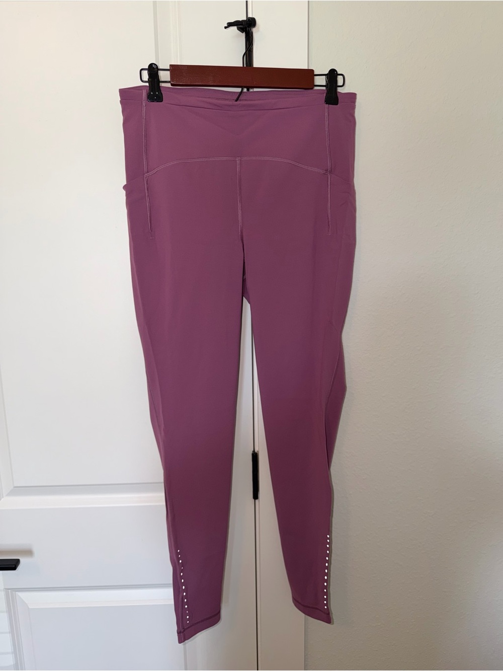 Lululemon Mauve/Purple High-Waist Leggings